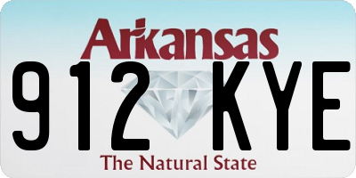 AR license plate 912KYE