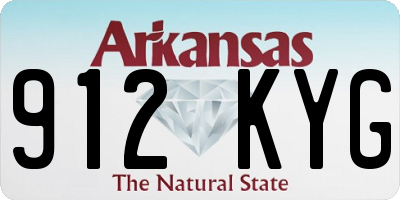 AR license plate 912KYG