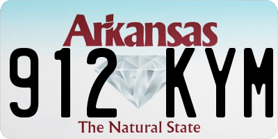 AR license plate 912KYM