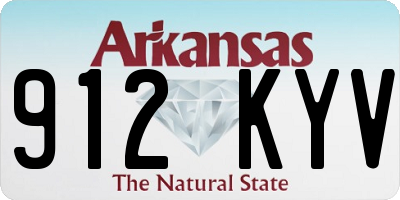 AR license plate 912KYV