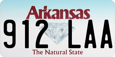 AR license plate 912LAA