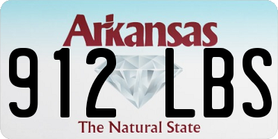AR license plate 912LBS