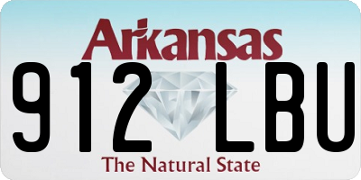 AR license plate 912LBU
