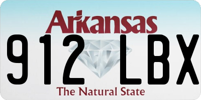 AR license plate 912LBX