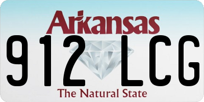 AR license plate 912LCG