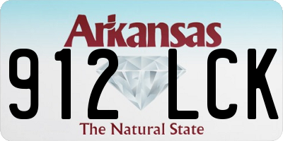 AR license plate 912LCK