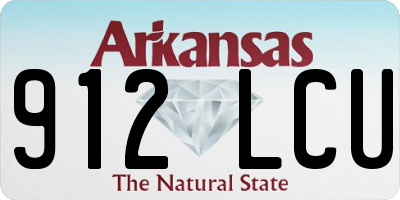 AR license plate 912LCU