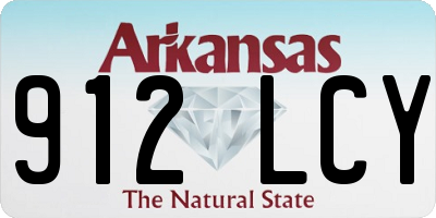 AR license plate 912LCY