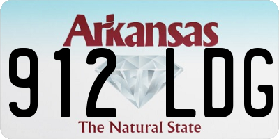 AR license plate 912LDG