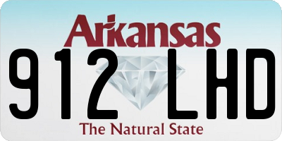 AR license plate 912LHD