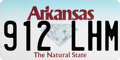 AR license plate 912LHM