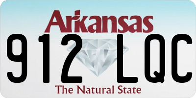 AR license plate 912LQC