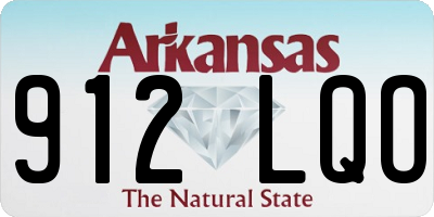 AR license plate 912LQO