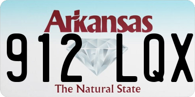 AR license plate 912LQX