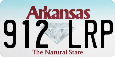 AR license plate 912LRP