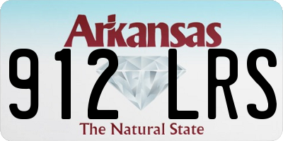 AR license plate 912LRS