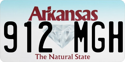 AR license plate 912MGH