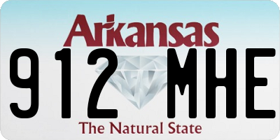 AR license plate 912MHE
