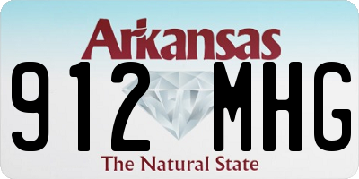 AR license plate 912MHG