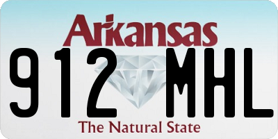 AR license plate 912MHL