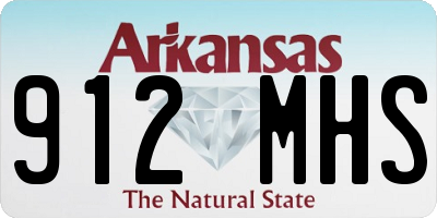 AR license plate 912MHS