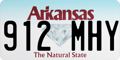AR license plate 912MHY