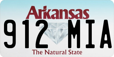AR license plate 912MIA