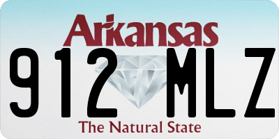 AR license plate 912MLZ