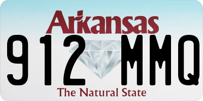 AR license plate 912MMQ