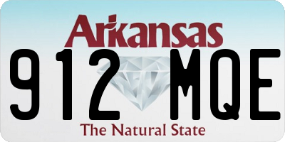 AR license plate 912MQE