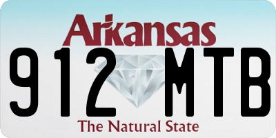 AR license plate 912MTB