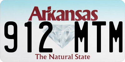 AR license plate 912MTM