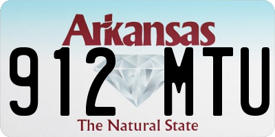 AR license plate 912MTU