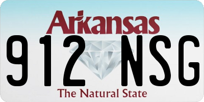 AR license plate 912NSG