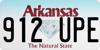 AR license plate 912UPE