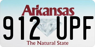 AR license plate 912UPF
