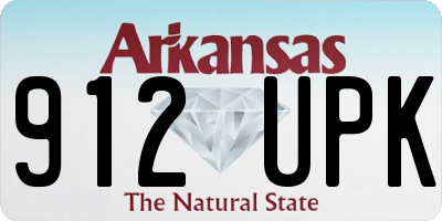 AR license plate 912UPK