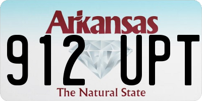 AR license plate 912UPT
