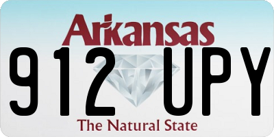 AR license plate 912UPY