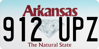 AR license plate 912UPZ