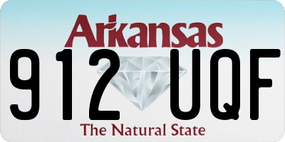 AR license plate 912UQF