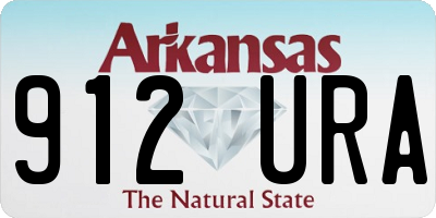 AR license plate 912URA