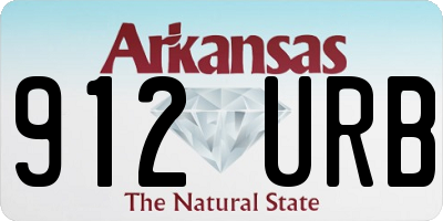 AR license plate 912URB