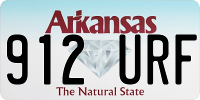 AR license plate 912URF