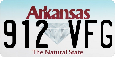 AR license plate 912VFG
