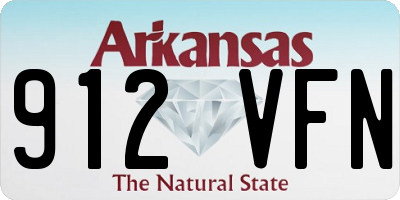 AR license plate 912VFN