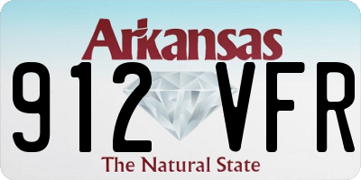 AR license plate 912VFR