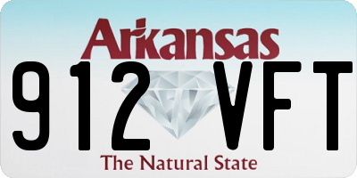 AR license plate 912VFT