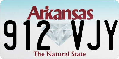 AR license plate 912VJY
