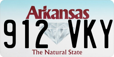 AR license plate 912VKY
